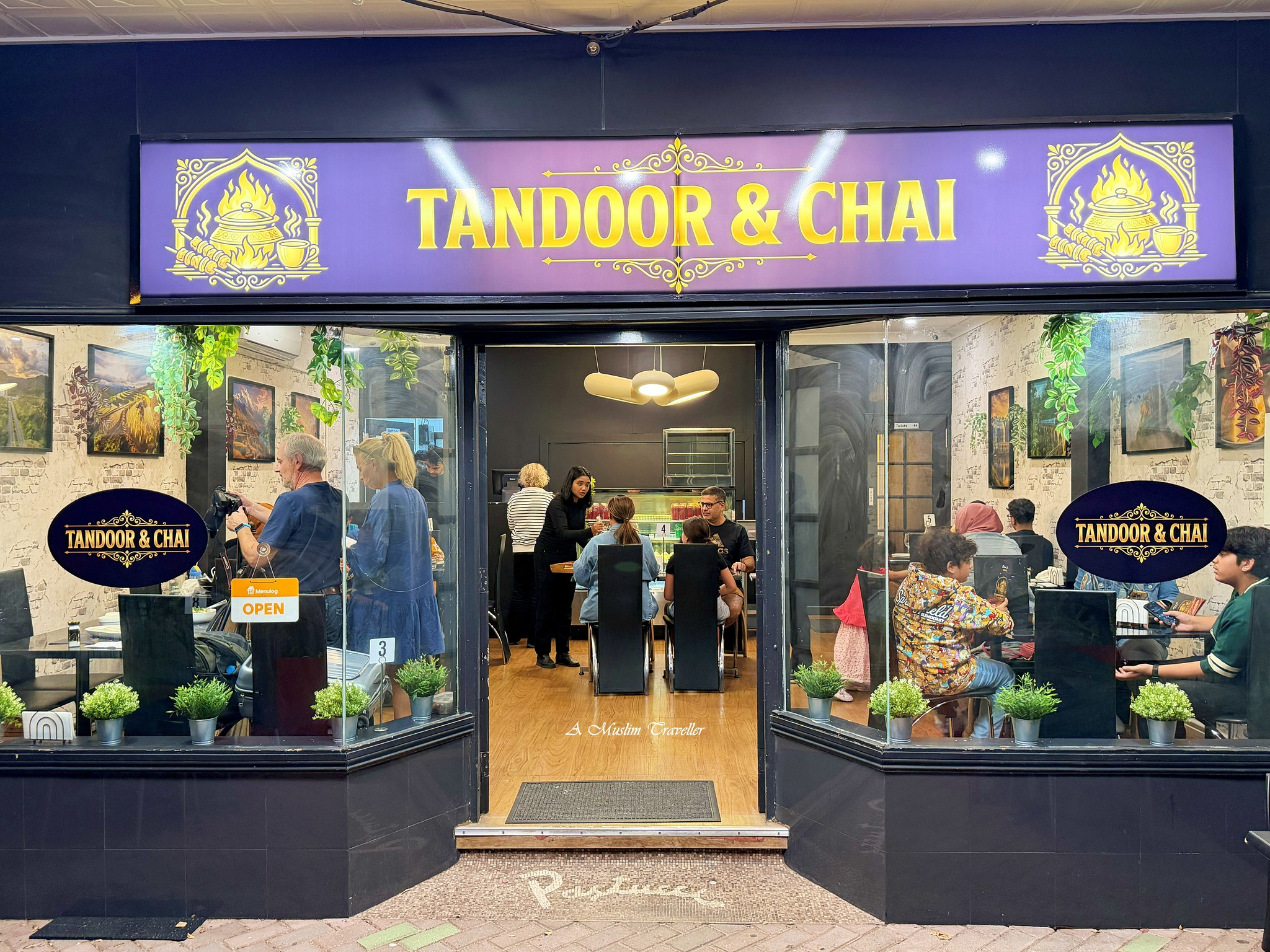 Tandoor and Chai restaurant exterior on Grand Promenade Bedford Perth Western Australia