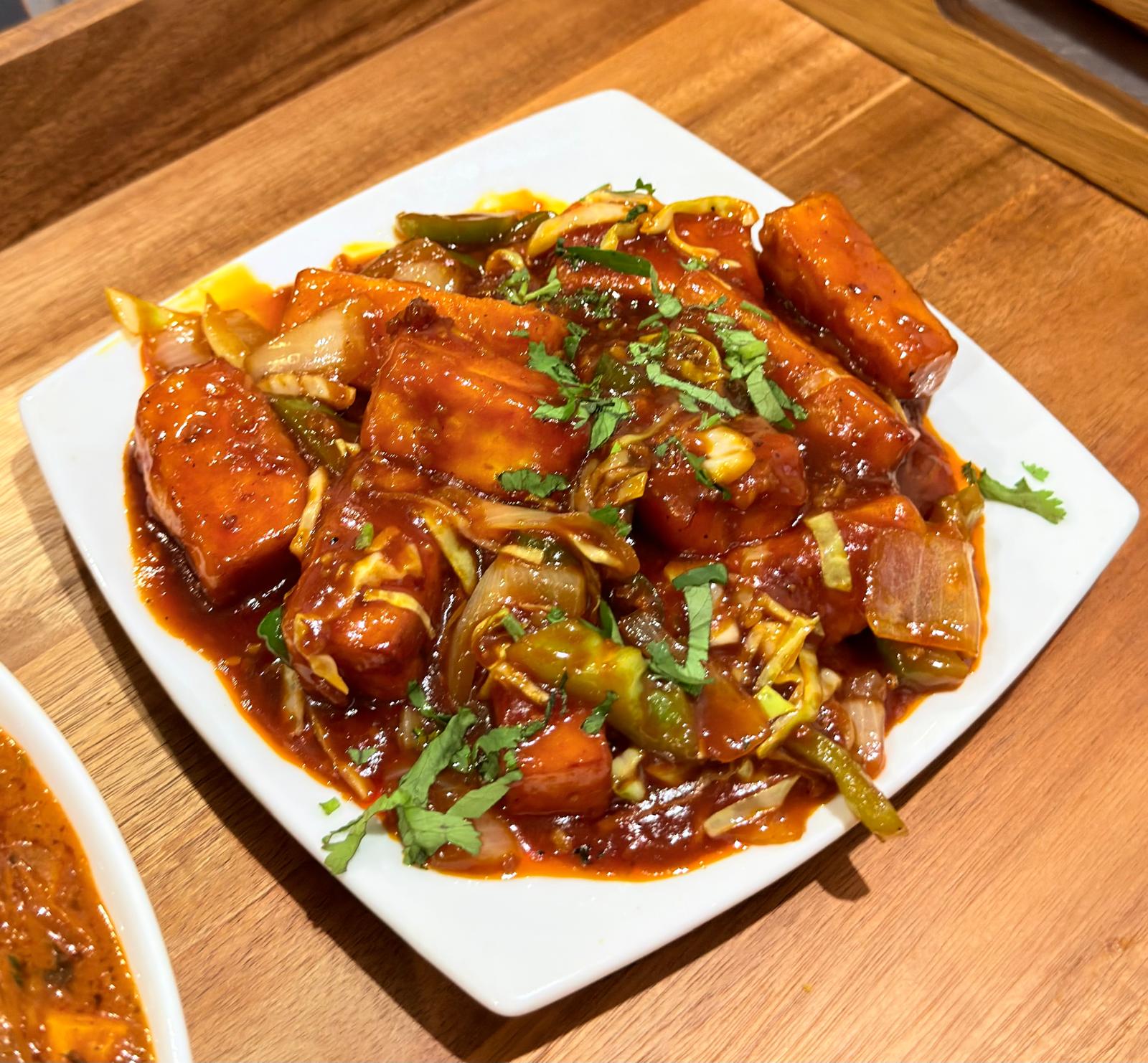 Special platter with assorted dishes at Tandoor and Chai Bedford Perth
